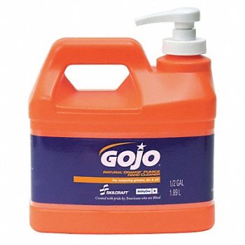 ABILITY ONE Hand Cleaner Liquid Orange 0.5 gal PK6, 30XR23