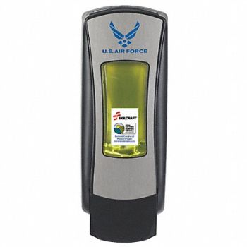 SKILCRAFT Soap Dispenser 1250mL Black/Gray, 30XR24