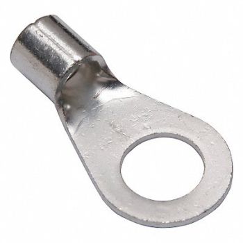 BURNDY Ring Terminal Bare 4 AWG 4 AWG PK5, 30XT26
