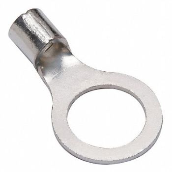 BURNDY Ring Terminal Bare 4 AWG 4 AWG PK5, 30XT28