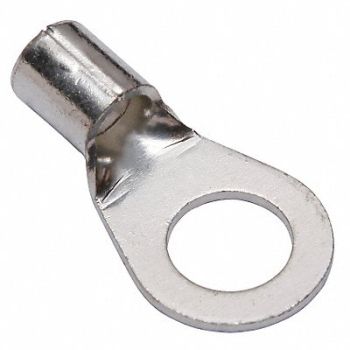 BURNDY Ring Terminal Bare 6 AWG 6 AWG PK10, 30XT32