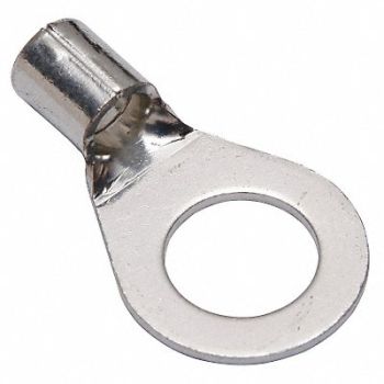 BURNDY Ring Terminal Bare 6 AWG 6 AWG PK10, 30XT33