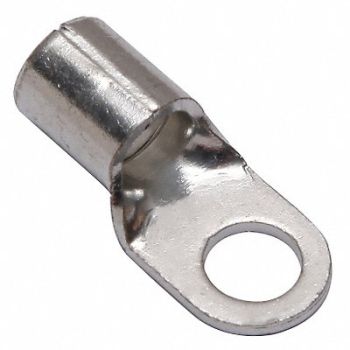 BURNDY Ring Terminal Bare 6 AWG 6 AWG PK10, 30XT35