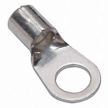 BURNDY Ring Terminal Bare 6 AWG 6 AWG PK10, 30XT36