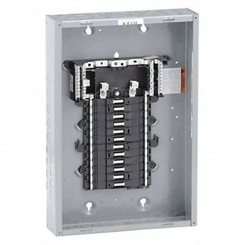 SQUARE D Load Center 125A Lug 1 Phase 24 Spaces, 30YE80