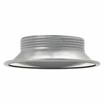 HUBBELL KILLARK FixtureLens 12 1/8 L 10 1/4 H Clear, 30YJ63