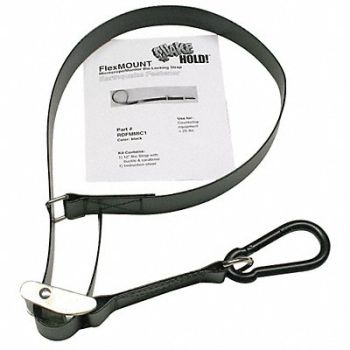 QUAKEHOLD! Flex Mount Fastener Black 100 lb., 30ZM83