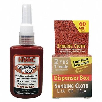 HIGHSIDE HVAC Solderless Bonding Kit 1.85 oz., 30ZY97