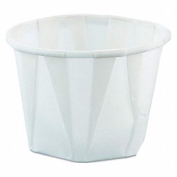 GRAINGER APPROVED Disposable Portion Cup 1 oz White PK5000, 39E401
