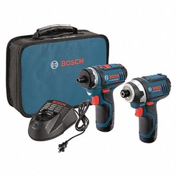 BOSCH Cordless Combination Kit 2 Tools 12V DC, 313F01