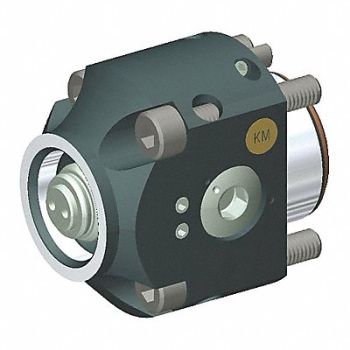 KM SYSTEMS Clamp LATHE KM40 2 FLANGE MOUNT SIDE, 313ZG8