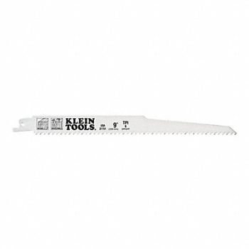 KLEIN TOOLS Recip Saw Blades 9 in 6 TPI-PK5, 806YY8