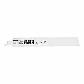 KLEIN TOOLS Recip. Saw Blades 9 14 TPI- PK5, 806YY9