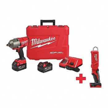 MILWAUKEE Impact Wrench Cordless Compact 18VDC, 317A72