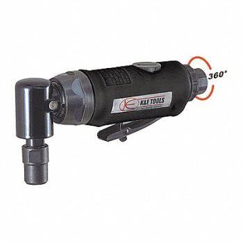 RAILHEAD GEAR Grinder Heavy Duty Die 90 Deg Head 1/2HP, 317J19