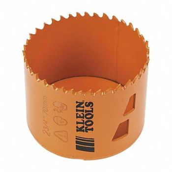KLEIN TOOLS Bi-Metal Hole Saw 2-3/4, 806YZ2