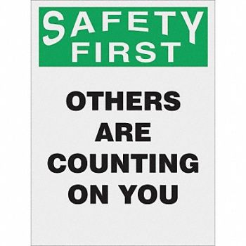 ACCUFORM Poster 22 in x 17 in Plastic, 31A049