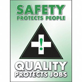 ACCUFORM Poster 22 in x 17 in Plastic, 31A053