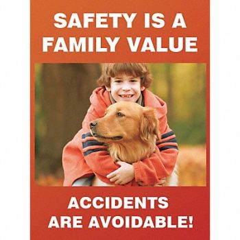 ACCUFORM Poster 22 in x 17 in Plastic, 31A058