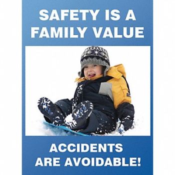 ACCUFORM Poster 22 in x 17 in Plastic, 31A059