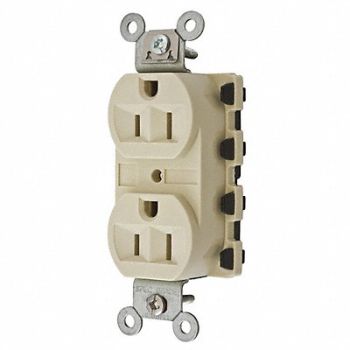 HUBBELL Receptacle Duplex 15A 5-15R 125V, 31A336