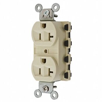 HUBBELL Receptacle Duplex 20A 5-20R 125V, 31A339