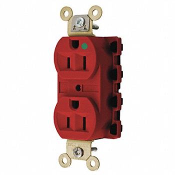 HUBBELL Receptacle Duplex 15A 5-15R 125V, 31A342