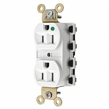 HUBBELL Receptacle Duplex 15A 5-15R 125V, 31A343
