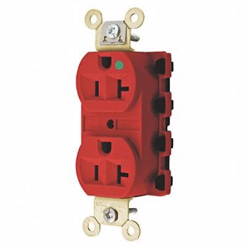 HUBBELL Receptacle Duplex 20A 5-20R 125V, 31A346