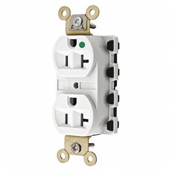HUBBELL Receptacle Duplex 20A 5-20R 125V, 31A347