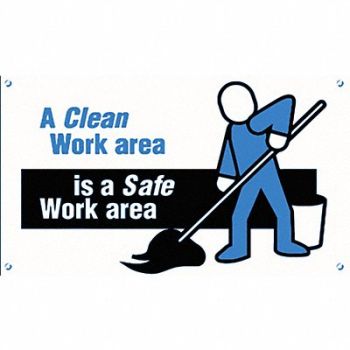 ACCUFORM Safety Banner 28in x 48in Poly Sheeting, 31A704