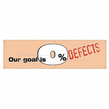 ACCUFORM Safety Banner 28in x 96in Poly Sheeting, 31A709