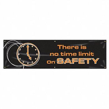 ACCUFORM Safety Banner 28in x 96in Poly Sheeting, 31A721