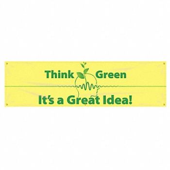 ACCUFORM Safety Banner 28in x 96in Poly Sheeting, 31A733