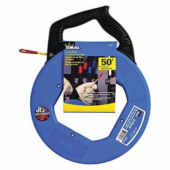 IDEAL Fish Tape 3/16 In x 50 ft Fiberglass, 31AD39