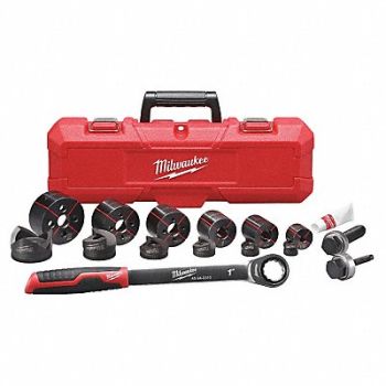 MILWAUKEE Knockout Set 15 10 ga. Steel, 31AD93