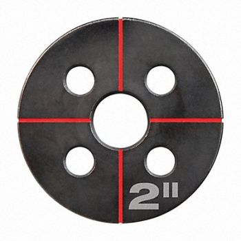 MILWAUKEE Knockout Die 2 15/32 Size, 31AE08
