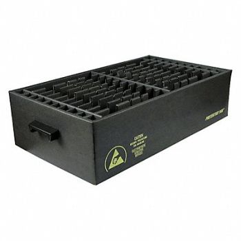 PROTEKTIVE PAK Divider Box Black Cardboard 18, 31AR63