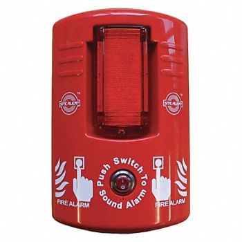 FLAMEFIGHTER Elctrnc Alrm w/Strb Light Mfr No WEX01, 31AY23