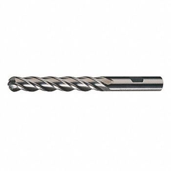 CLEVELAND Ball End Mill Single End 1/4 HSS, 31C614