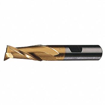 CLEVELAND End Mill 11/16 Dia 1-5/8 Cut HSS, 31C755