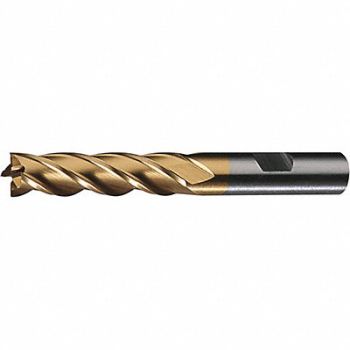 CLEVELAND Sq. End Mill Single End HSS 1-1/8, 438A82