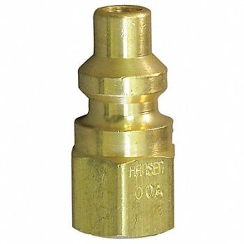 EATON HANSEN Coupler Plug (F)NPT 1/4 Brass, 31C884