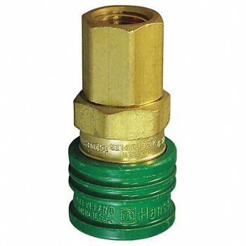 EATON HANSEN Coupler Body (F)NPT 1/4 Brass, 31C898