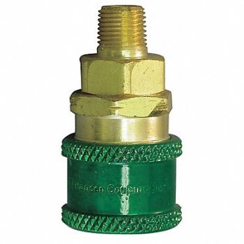 EATON HANSEN Coupler Body (M)NPT 1/4 Brass, 31C895