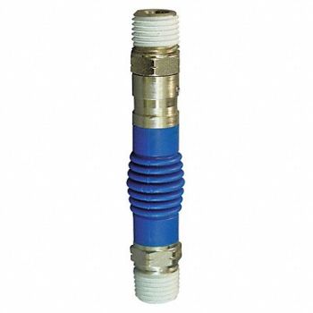 EATON HANSEN Flex Air Fitting 1/4 in (M)NPT x (M)NPT, 31C931