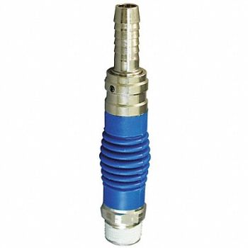 EATON HANSEN Flex Air Fitting 3/8 (M)NPT x Hose Barb, 31C934
