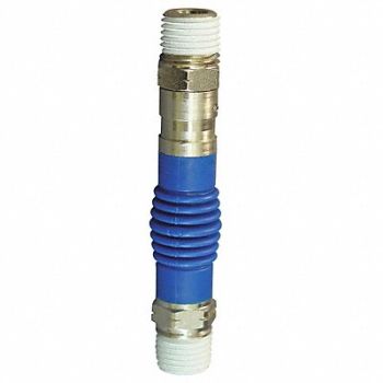 EATON HANSEN Flex Air Fitting 3/8 in (M)NPT x (M)NPT, 31C935