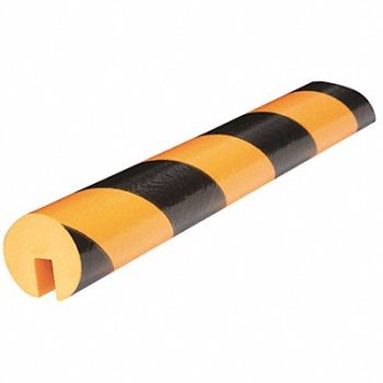 GRAINGER APPROVED Edge Guard Black/Yellow, 31CA20