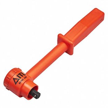 ITL Hand Ratchet 7 in Insulated 3/8 in, 31CE89